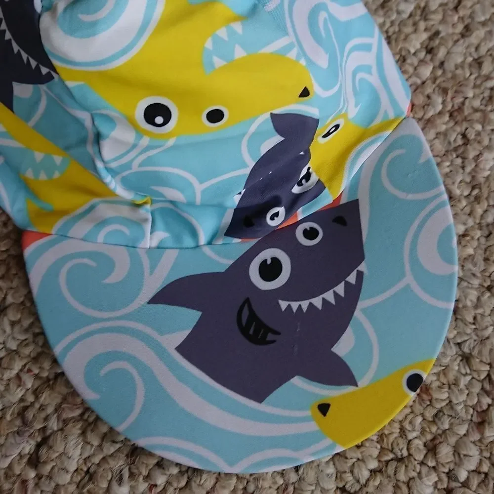 Baby shark Summer Sun Cap Hats - boys 1-2 years